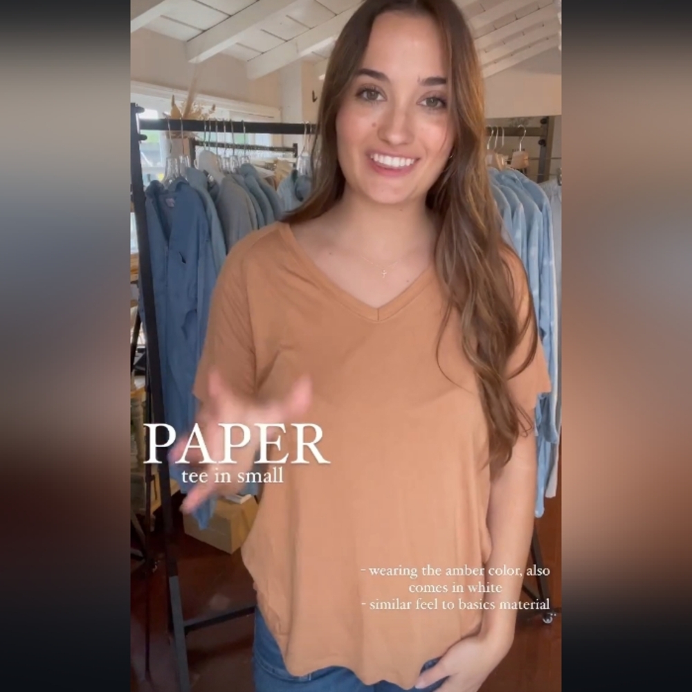 CJLA Paper Tee